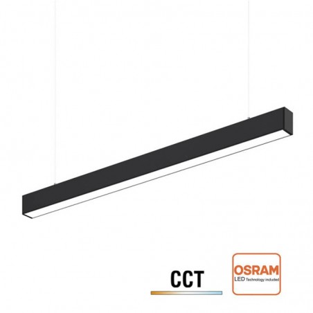 Lámpara colgante / superficie METRO, ampliable, 40W, 120cm, 3CCT