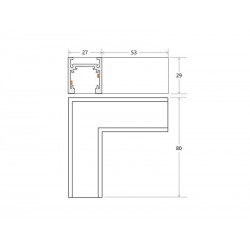 TUBE Pendant FLEX 48V, 15W, 360º, 1m