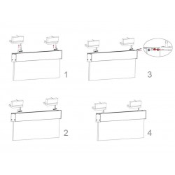 Conector trifásico PROLUX Rail