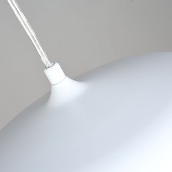 Lámpara colgante SATO, 15W, blanco