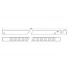 MAGNETIC TRACK 16mm Ultra Thin Linear TAK, 24W, CRI90