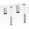 Foco LED Carril Trifásico Blanco PROLUX Rail Housing Round Ø135