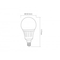 Bombilla LED WiFi E14 Bulb 5W RGB+CCT