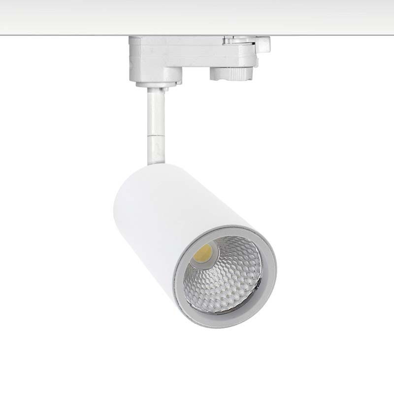 Foco carril Monofásico mini CRONOLUX RAIL LED blanco 9W