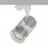 Foco carril Monofásico PIKE RAIL LED blanco 30W, CCT, Triac regulable