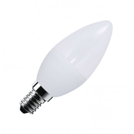 Bombilla LED Vela E14 frost 7W