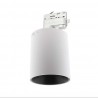 Foco carril blanco PROLUX Rail Housing Round Ø110