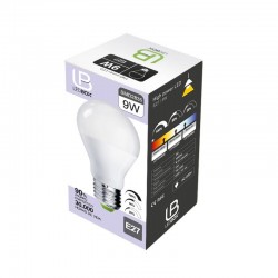 Bombilla LED E27, 240º, 9W, Regulable 100-50-20%