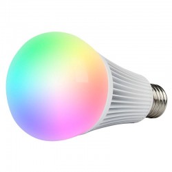 Bombilla E27 LED 9W, RGB+CCT (2.4G)