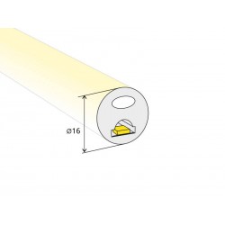 Led NEON Flex Monocolor, 220V, Ø16mm, 1 metro