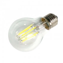 Bombilla LED E27 COB filamento 8W, Regulable