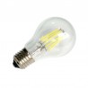 Bombilla LED E27 COB filamento 8W, Regulable