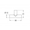 VITRALUX Conector T