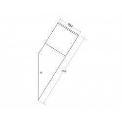 Aplique Led TORCH circular Housing E27