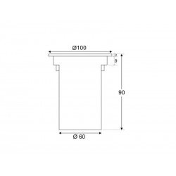 Foco empotrable FOKUA LED 3W