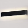 Aplique Led KLAN 720, 24W, negro