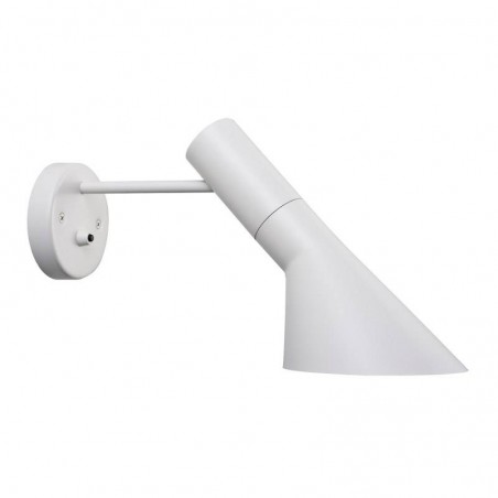 Lámpara JACOBSEN de pared, réplica, Blanco