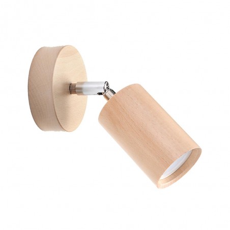 Aplique de madera BERG para pared, GU10