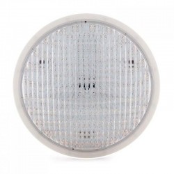 Lámpara LED PAR56 RGB para piscinas, G53, 45W, Acero inox.ext.