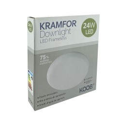 Downlight Led KRAMFOR Frameless 24W Ajustable