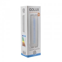 Luz de emergencia LED GOLUX AUTO-TEST, Estanca IP65, Permanente / No permanente