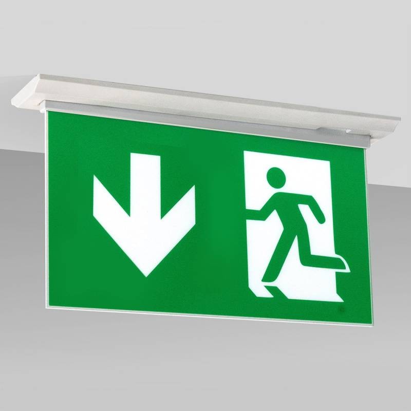 Luz de emergencia LED SIGN Empotrada SL3