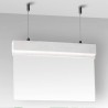 Luz de emergencia LED SIGN Suspendida Transparente SL2