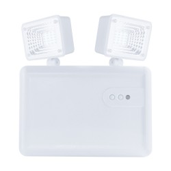 Luz de emergencia LED ROMLUX, Estanca IP65, Industrial