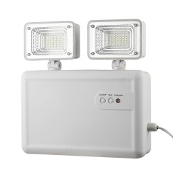 Luz de emergencia LED ROMLUX, Estanca IP65, Industrial