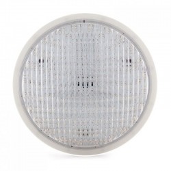 Lámpara LED PAR56 para piscinas, G53, 45W, Acero Inox.