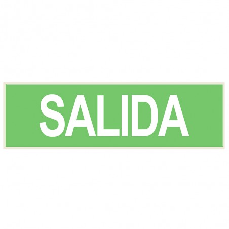 Señal de Salida. Señalética SL50 para BIGLUX