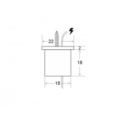 Conector Cables de suspensión electrificados