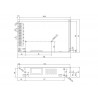 Fuente de alimentación 24V/150W/6,5A Mean Well LRS-150-24