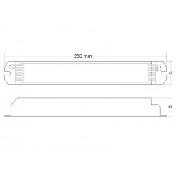 Transformador Philips DC24V/120W/5A