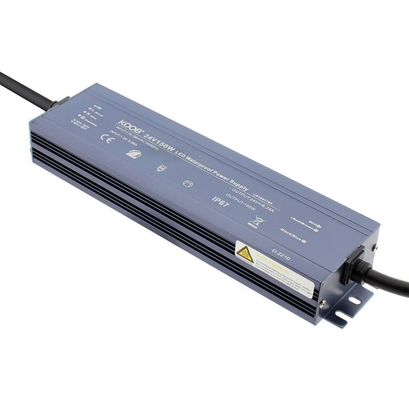 Fuente de alimentación IP67, DC24V/150W/6,25A