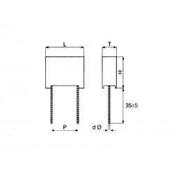 10 Aros pasacables negro Ø4 / 2mm