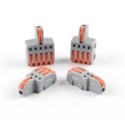 Conector rápido 1 a 4 cables 0,2-2,5mm2
