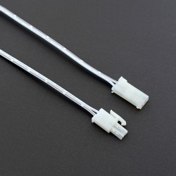 Conector AMP Macho 2 Pin con cable 1m