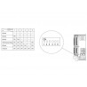 LED Driver MEAN WELL Ajustable LCM-40, 0-10V, PWM