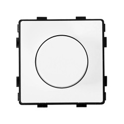 Regulador LED TRIAC Dimmer marco PC blanco KOOB