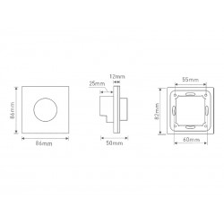 Regulador Dimmer LED 0-10V, KOOB KB