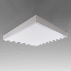 Kit marco Blanco para instalar Panel Led 60x60cm en superficie, Altura 68mm