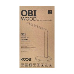 Flexo Led OBI WOOD Multifunción