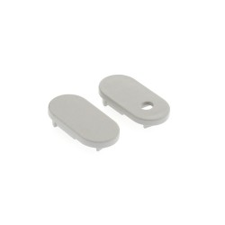 KIT - Perfil aluminio HOME para tiras LED, 2 metros